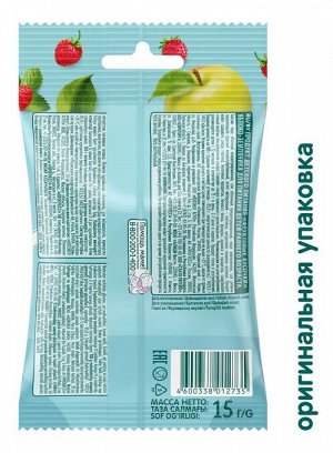 ФРУТОНЯНЯ ФрутоХвостики® с яблоком и земляникой 15г