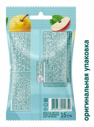 ФРУТОНЯНЯ ФрутоХвостики® с яблоком и грушей 15 г