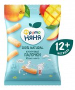 ФРУТОНЯНЯ Палочки кукурузные 20г яблоко-манго