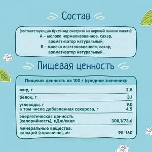 ФРУТОНЯНЯ Коктейль молочный ФрутоKids 0,2л клубника 2,1%