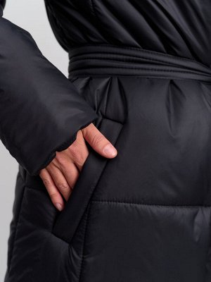 Пальто женское зимнее 'Вэст' черный