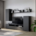 Гостиная Лира, 2130х1680х350, Серый графит