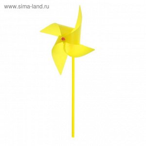 Ветерок «Завиток», цвет жёлтый