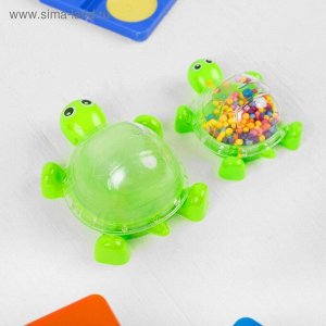 Набор для творчества «Слим черепашка с шариками своими руками», цвет зелёный
