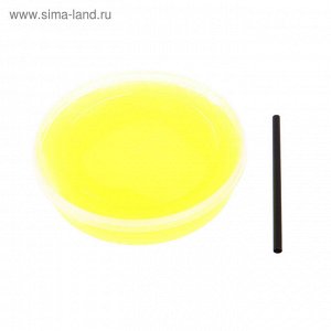 Лизун Slime Mega, светится в темноте, жёлтый, 300 г