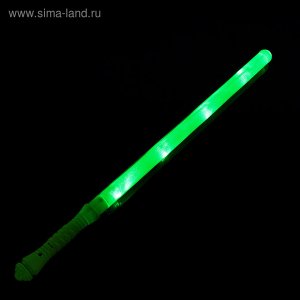 Палочка световая «Голография», цвет зелёный