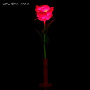 Палочка световая «Роза», цвет красный