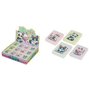 Ластик "HappyGraphix.KAWAII ANIMALS" 4 цвета 42-0062
