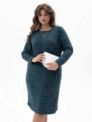 Платье жен.арт.1209-3,изумрудное
