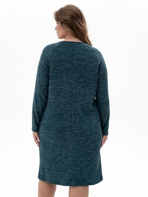 Платье жен.арт.1209-3,изумрудное