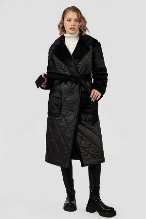 01-12091 Пальто женское демисезонное (пояс)