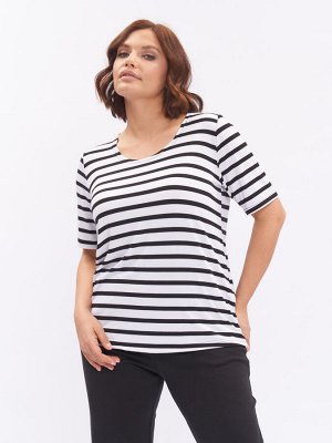 Футболка из вискозы FU27003STR01