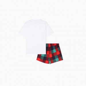 Пижама новогодняя женская (футболка, шорты) KAFTAN Cappy