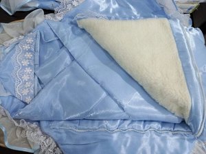 Конверт одеяло на выписку зимний комплект из 6 предметов цвета при заказе