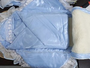 Конверт одеяло на выписку зимний комплект из 6 предметов цвета при заказе