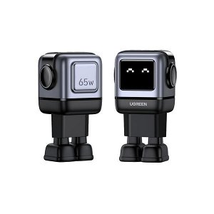Устройство зарядное сетевое Nexode RG 65W USB-A+2*USB-C Robot GaN Tech Fast Charger EU