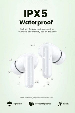 Наушники беспроводные Ugreen WS207 HiTune T3C Wireless Earbuds
