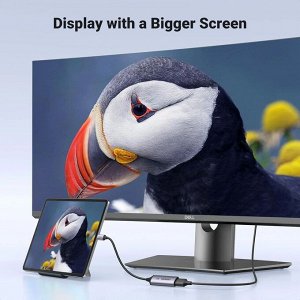 Адаптер переходник USB Type-C - DisplayPort 8K@60Hz, 0,1 м.(CM654) Ugreen