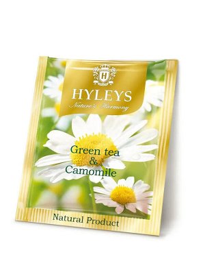 Чай HYLEYS Хэйлис Гармония Природы Зеленый с ромашкой 25 пак *1,5г