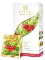 Чай Hyleys &quot;Гармония Природы &quot;Черный с малиной в пакетиках 25 шт х 1,5 г
