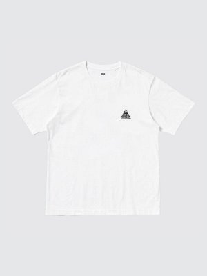 UNIQLO - хлопковая футболка с логотипом Uniqlo