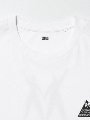 UNIQLO - хлопковая футболка с логотипом Uniqlo
