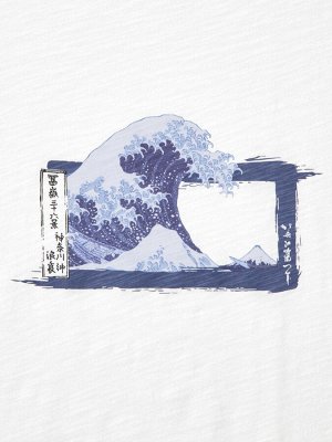 UNIQLO UT - хлопковая футболка из коллекции Укиё-э
