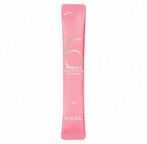 Шампунь с пробиотиками для защиты цвета Masil 5 Probiotics Color Radiance Shampoo — 8 мл