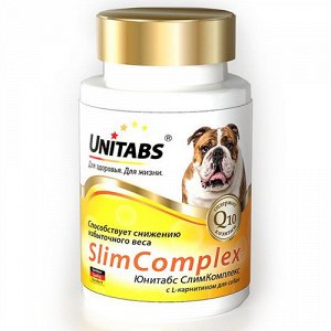 Unitabs Витамины SlimComplex с Q10 д/соб 100таб/150гр