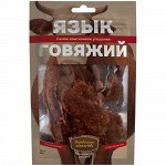 Деревенские Лакомства д/соб Язык говяжий сушеный 50гр (1/60)