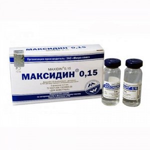 Максидин 0,15 Капли для глаз 5мл (1/5)