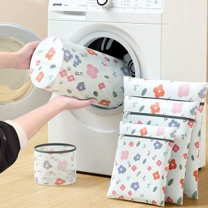 Мешок для стирки бюстгальтера "Цветочный" (17*17 см)