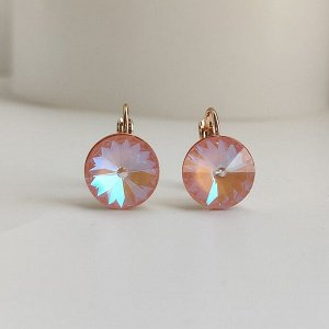 Серьги с кристаллами Swarovski