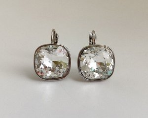 Серьги с кристаллами Swarovski