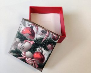 Подарочная коробочка, Новогодние игрушки