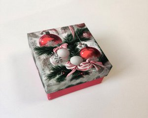 Подарочная коробочка, Новогодние игрушки