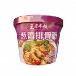 Лапша Wang Zhe Feng Fan с тушеными свиными ребрышками
