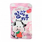 LOTTE MALANG COW Bottle (MILK) Мягкая молочная карамель 79 г, п/п, 1*20 шт Арт-13388