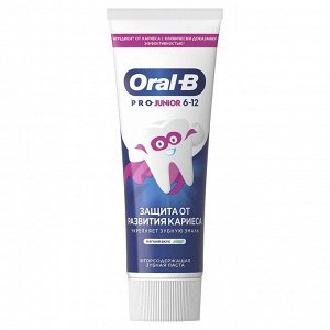 Oral_B Зубная паста для детей Pro-Junior Мягкий Вкус 75мл