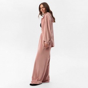 Костюм женский (толстовка, брюки) KAFTAN Plushy, розовый