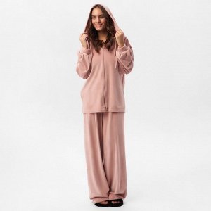 Костюм женский (толстовка, брюки) KAFTAN Plushy, розовый