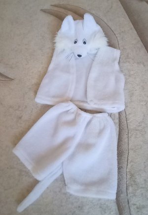 Костюм белого кота на НГ