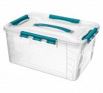 Универсальный ящик для хранения Econova Grand Box с замками и ручкой, 15,3 л