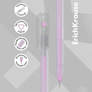 Набор ручек гелевых 6 цветов, ErichKrause Paradise Stick Pastel, игольчатый узел 0.6 мм, пастель, МИКС