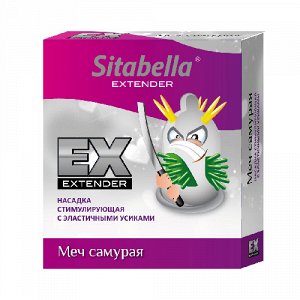 Насадка стимулирующая-презерватив Sitabella Extender Меч Самурая - СК-Визит, (1 шт.)