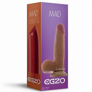 ФАЛЛОИМИТАТОР РЕАЛИСТИК "EGZO LIPSTICK" L 165 мм D 40 мм киберкожа, арт. DS004