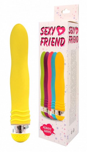Вибратор Sexy Friend, желтый