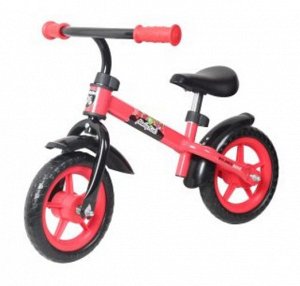 Беговел - Велобег Moby Kids KidRun 10, 10"  надувные колеса , красный
