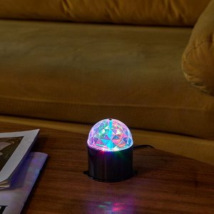 Светодиодный светильник-проектор ULI-Q302. Серия DISCO, многоцветный. Напряжение 220В. Кабель с вилкой (в комплекте) Цвет корпуса — черный