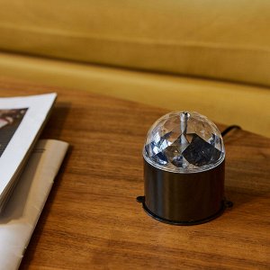 Светодиодный светильник-проектор ULI-Q302. Серия DISCO, многоцветный. Напряжение 220В. Кабель с вилкой (в комплекте) Цвет корпуса — черный